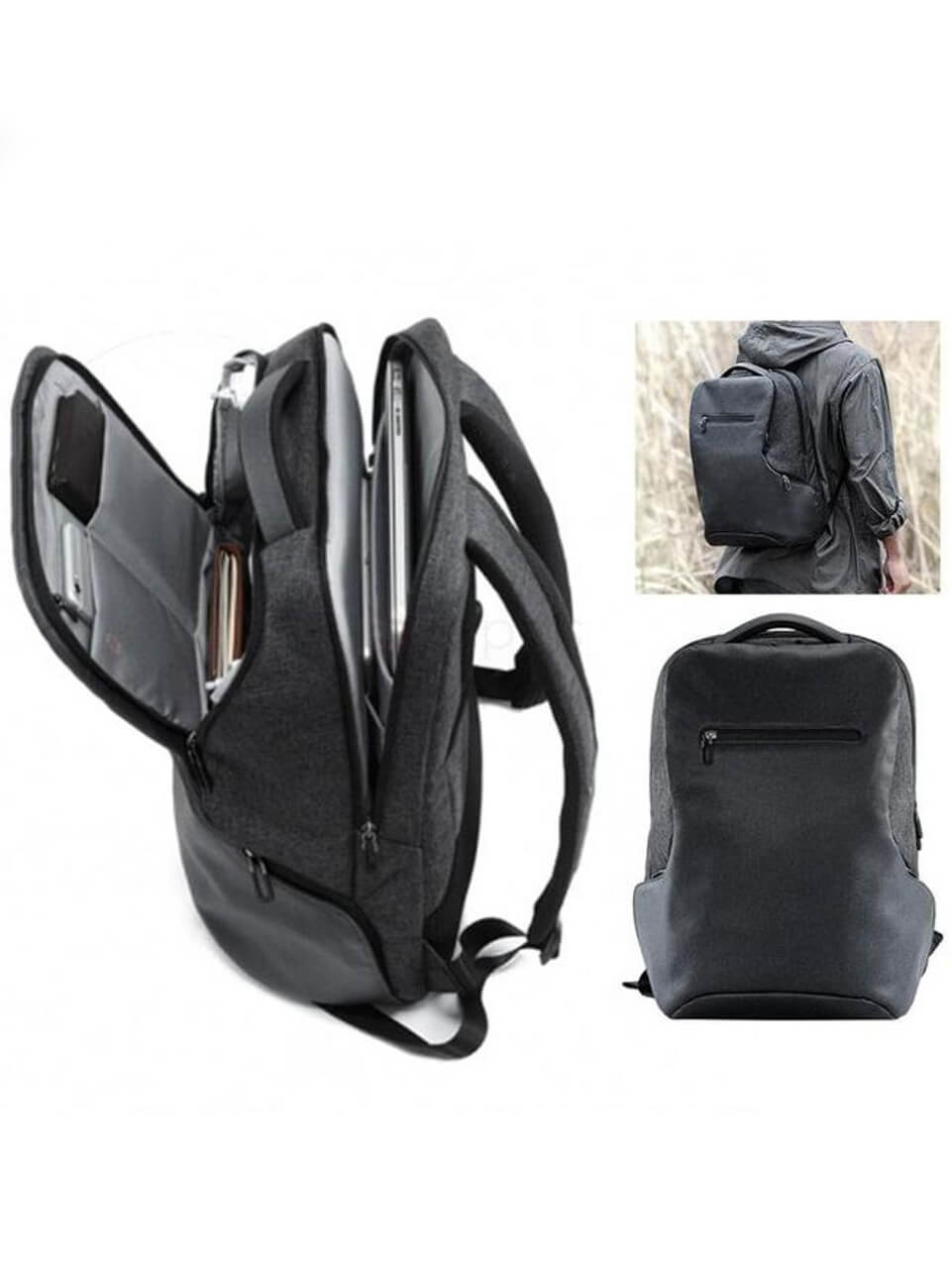 xiaomi 26l travel business backpack 15.6 inch laptop bag